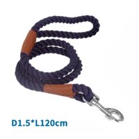 Nobleza lanové vodítko 1,5 x 120 cm modré